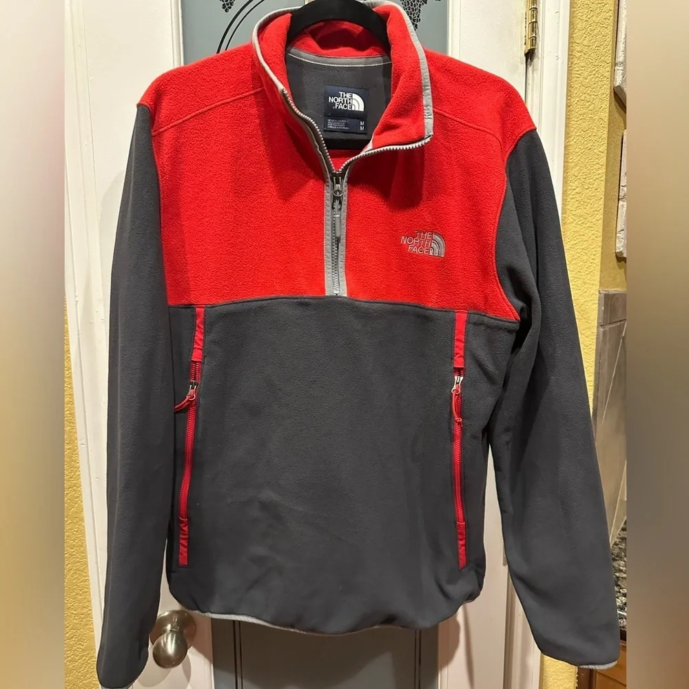 The North Face stay warm